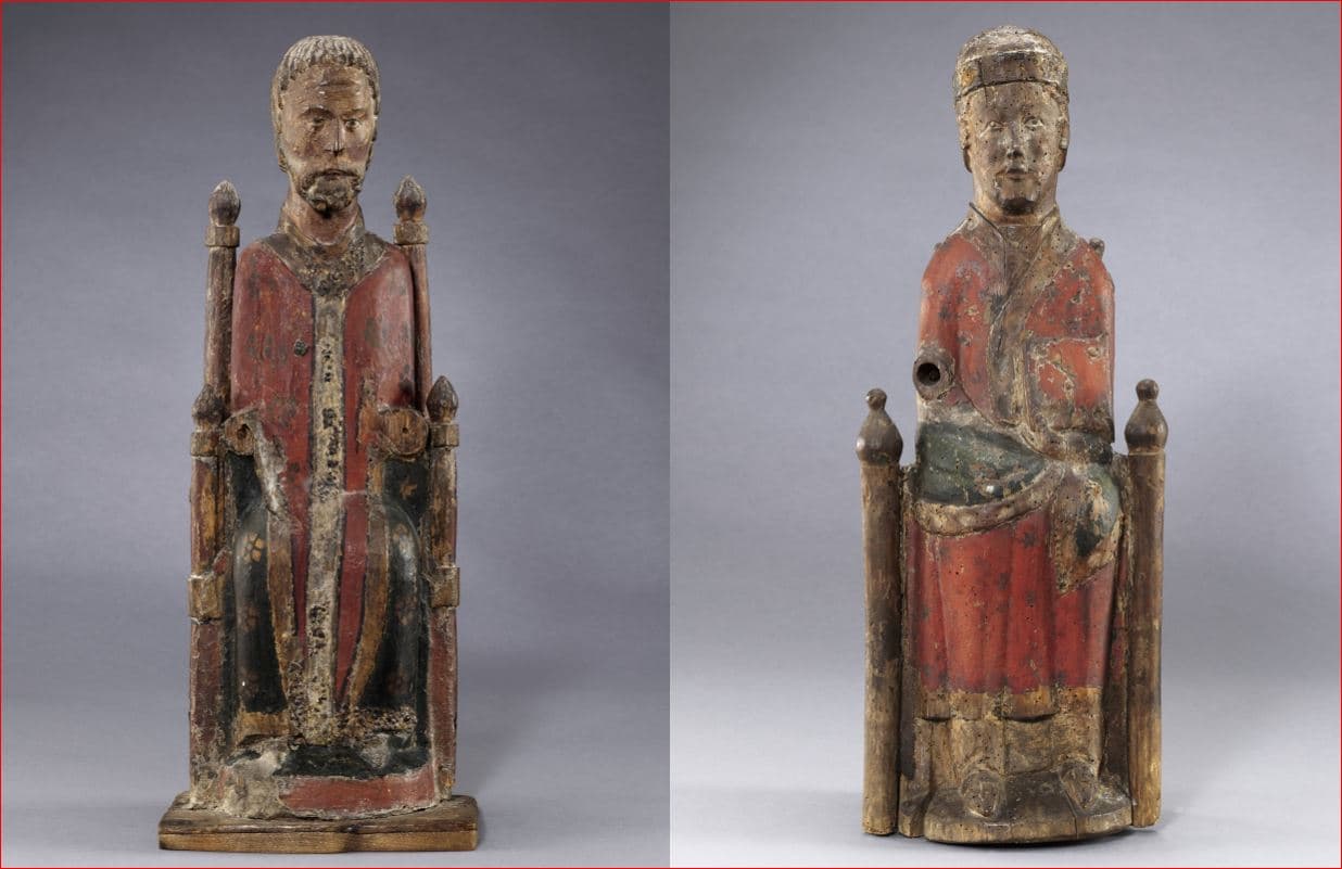 Two holy bishops from the Fronhausen church.