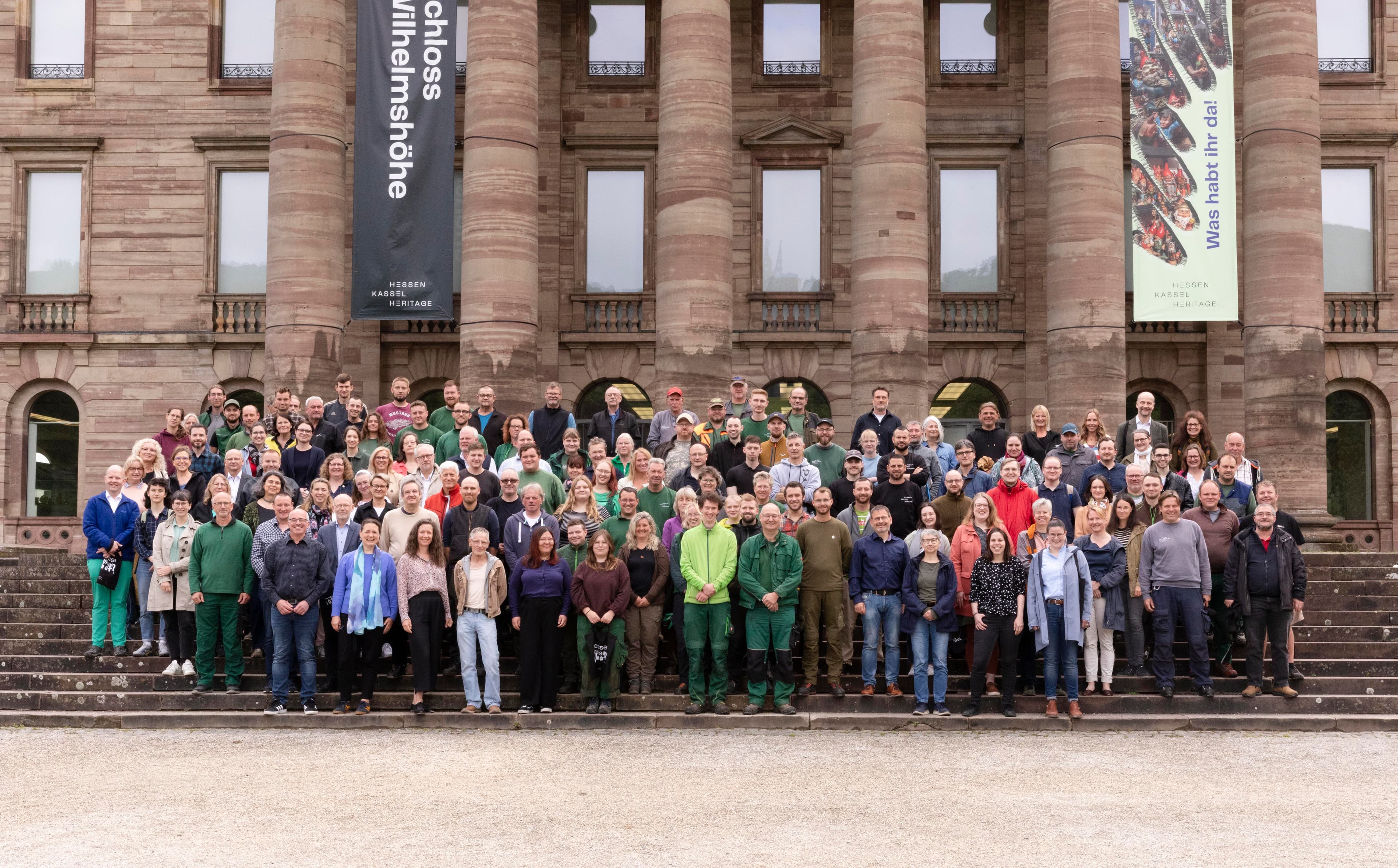 Mitarbeiterinnen und Mitarbeiter von Hessen Kassel Heritage